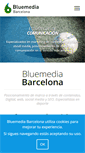 Mobile Screenshot of bluemediabarcelona.com